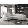 rohová sedacia súprava FERUCCE sivá ľavá