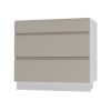 Kuchynská spodná skrinka  AVELLINO WHITE CASHMERE D3A 90