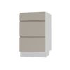 Kuchynská spodná skrinka AVELLINO WHITE CASHMERE D3M 50