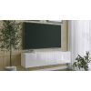 moderný TV stolík JOY 150 biely lesk