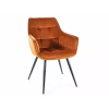 Originálna stolička LILIA VELVET, v prevedení škoricová 4215