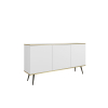 Bijou komoda k160 biela cierne nohy moderna