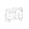 Bijou ksz 107 komoda rozmer