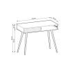 Bijou toaletny stolik T107 rozmer