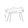 Bijou toaletny stolik T107 rozmer