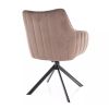 jedalenska stolicka azalia velvet cappuccino1