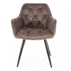 jedalenska stolicka cherry velvet cappuccino2
