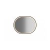 LED zrkadlo Apollo 2 90x70 cierna