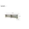 nadstavec na sklapaciu postel bed concept bc09 kasmir