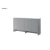 nadstavec na sklapaciu postel bed concept bc11 siva