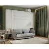 Praktická sivá pohovka Lenart Bed Concept BC-18  k posteli bed concept BC -01 biely mat