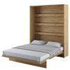 Sklápacia posteľ dub artisan BED CONCEPT BC-12 | 160 x 200 cm sklopená