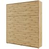 Zložená sklápacia posteľ Lenart BED CONCEPT BC-13 | 180 x 200 cm dub artisan