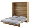 Sklápacia posteľ dub artisan BED CONCEPT BC-13 | 180 x 200 cm sklopená