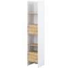 policovy regal bed concept bc 23 biela dub artisan1