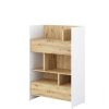 policovy regal bed concept bc 26 biela dub artisan1