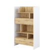 policovy regal bed concept bc 27 biela dub artisan1