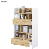 policovy regal bed concept bc 27 biela dub artisan