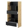 policovy regal bed concept bc 28 dub artisan čierna2