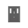 LED zrkadlo AURA 60 zadna strana