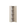 vysoka skrinka do kupelne Donna Sand 80 35 1D otvorene dvierka
