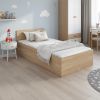 prakticka postel desa dub sonoma 90x200cm v detskej izbe