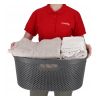 kos na cistu bielizen infinity 40l tmavosivy