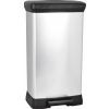 odpadkovy kos DECO BIN 50l strieborna