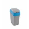 odpadkovy kos flip bin 9l strieborna modra