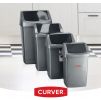 prakticky odpadkovy kos click it 15l strieborna grafit4