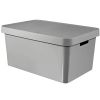 ulozny box infinity 45l siva s vekom
