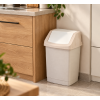 Minimalistický Odpadkový kôš CLICK-IT 25l | béžová