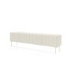 POLY tv stolik 195 4D cashmere moderny