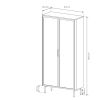 NAIRE vitrina 2d2s nakres