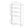 NAIRE vitrina 2d2s nakres rozmery
