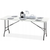 SLEEk zahradny stol 180 biely pekny