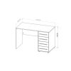 MAXIONE pisaci stolik MX 01 rozmer