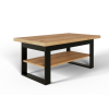 kovova podnoz LOFT vyska 45 cm s moznostou montaze spodnej dosky