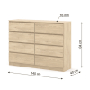 vacsia-komoda-maja-140-s8-dub-cremona-rozmery
