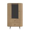 VAOLIA dub cremona vitrina 1F2S pekna