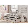 biela postel classic lc1 so zasuvkou