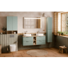 skrinky do kupelne aster green v zelenej farbe