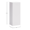 zavesna skrinka aster white 80 30 1d rozmery