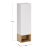 zavesna skrinka aster white asg sp ur 30x20cm rozmery