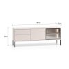 ABEREN cashmere tv stolik 04 rozmer