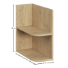 CREMONA regal UN 81 20 44 SM dub cremona rozmery