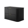 kupelnova skrinka elegance black 80 cm zboku