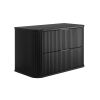 kupelnova skrinka elegance black 80 cm