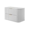 kupelnova skrinka pod umyvadlo elegance white 80 cm s doskou
