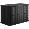 kupelnova skrinka elegance black 80 cm ma oble hrany